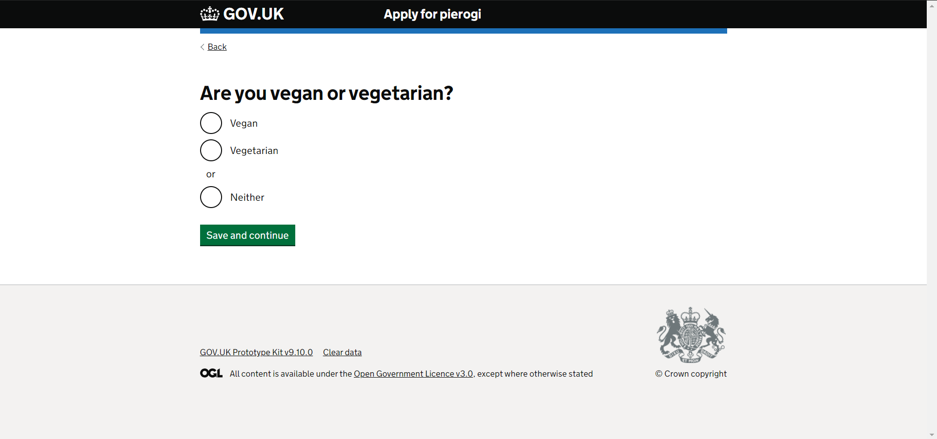 Vegan or Vegatarian Question